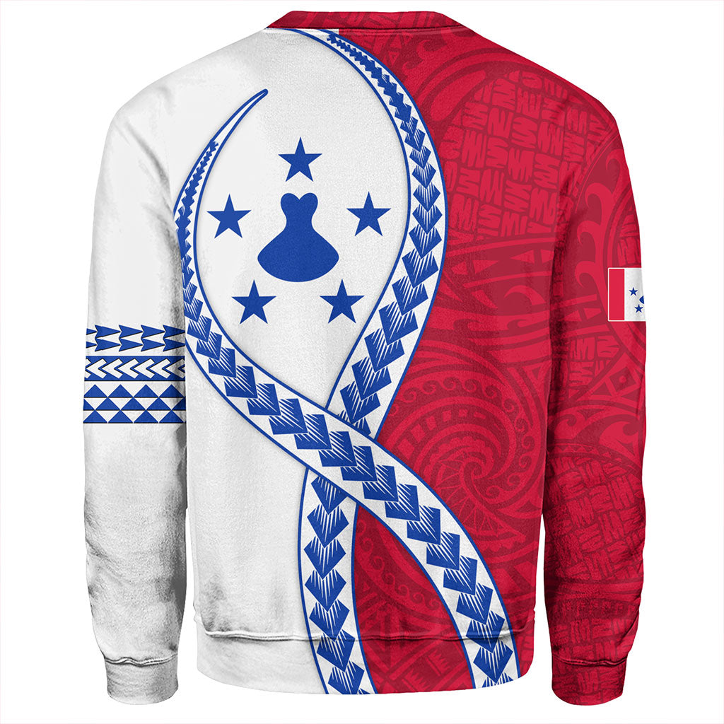 Austral Islands Sweatshirt Tribal Polynesian In My Heart