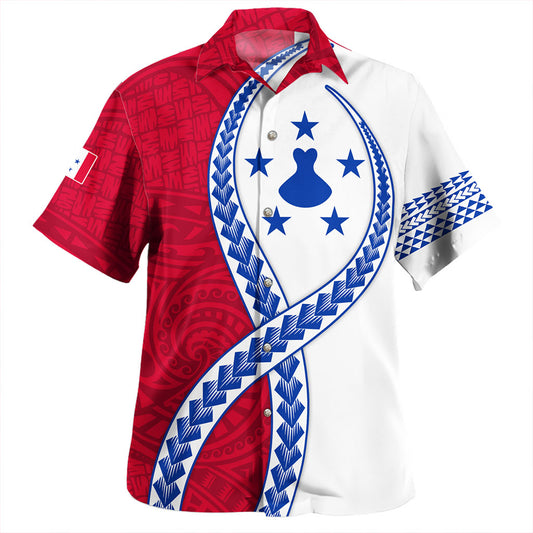 Gambier Islands Hawaiian Shirt Tribal Polynesian In My Heart