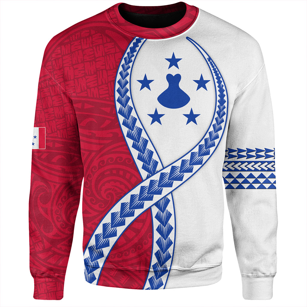 Austral Islands Sweatshirt Tribal Polynesian In My Heart