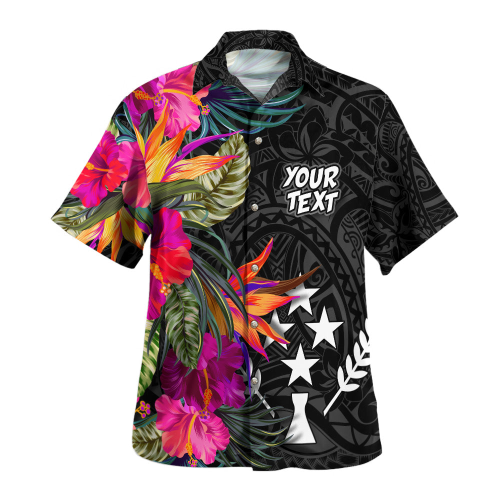 Kosrae Hawaiian Shirt Polynesian Hibiscus Pattern