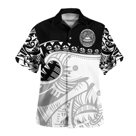 American Samoa Hawaiian Shirt Dynamic Sport Style