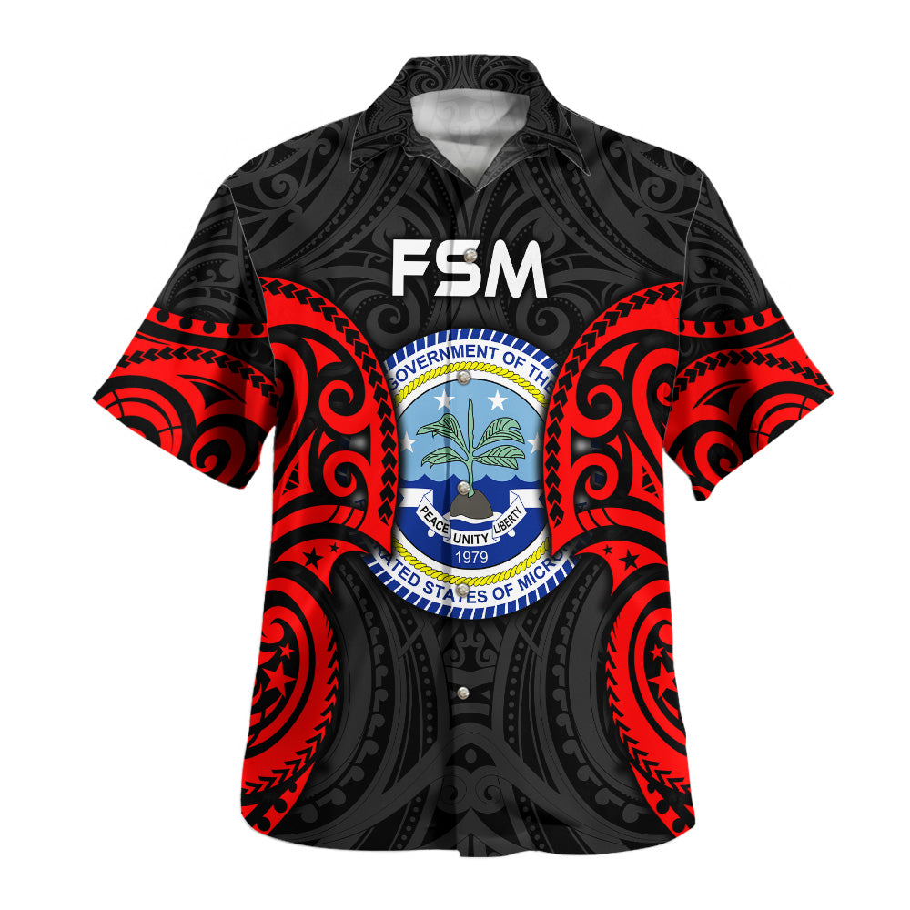 Federated States Of Micronesia Hawaiian Shirt Custom Personalised Micronesian Spirit