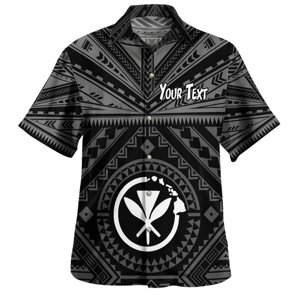 Hawaii Custom Hawaiian Shirt Polynesian Tattoo Style