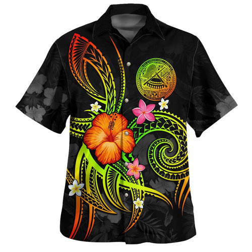 American Samoa Hawaiian Shirt Legend of American Samoa