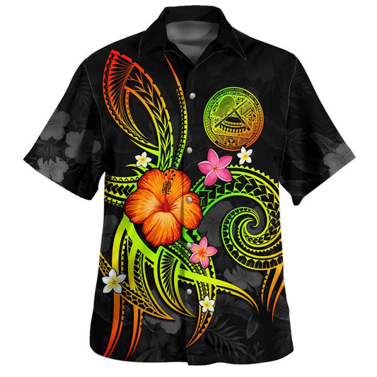 American Samoa Hawaiian Shirt Legend of American Samoa