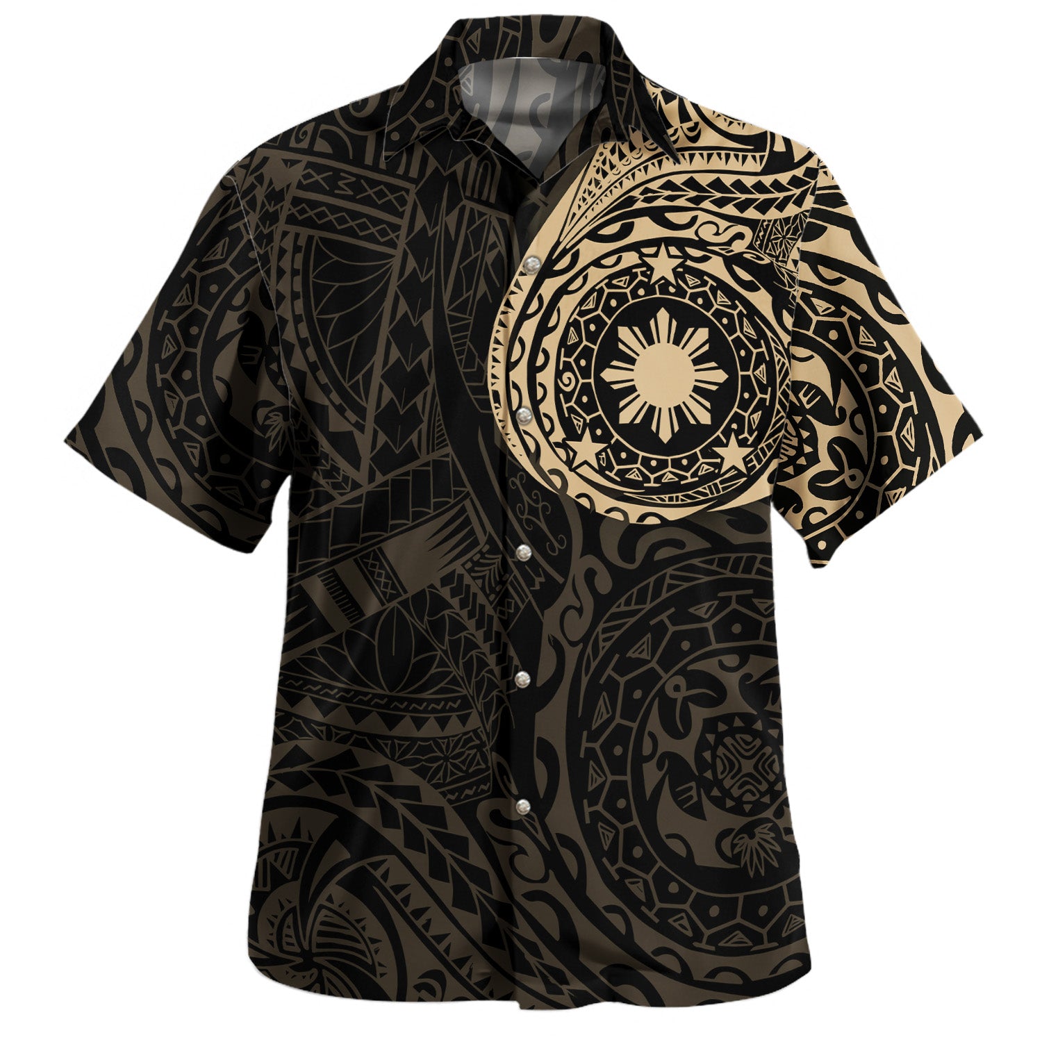 Philippines Filipinos Polynesian Tattoo Style Hawaiian Shirt