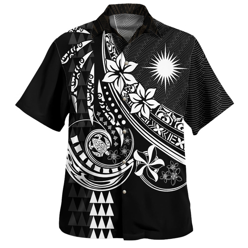 Marshall Islands Hawaiian Shirt The Flow of Ocean