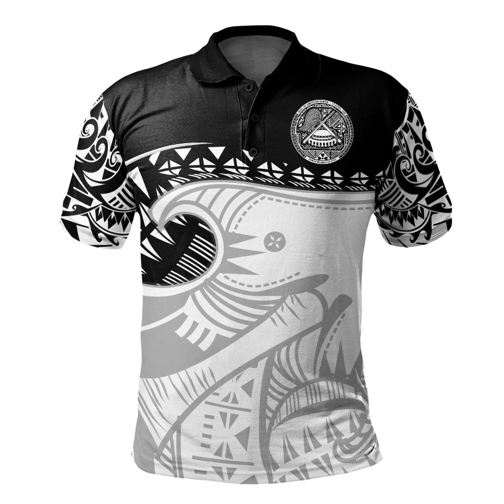 American Samoa Custom Personalised Polo Shirt - Dynamic Sport Style