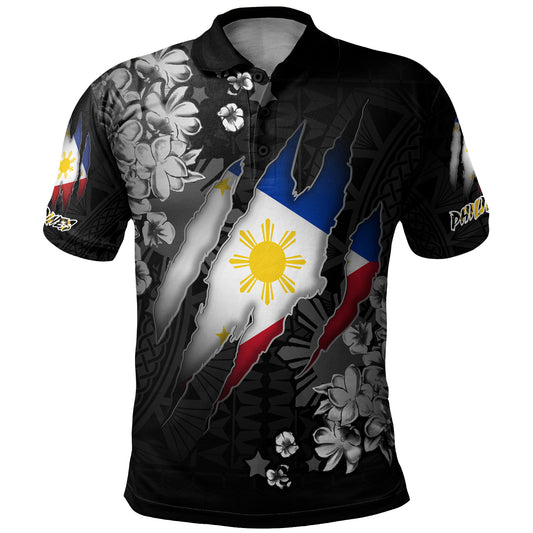 Reuel Evangelista Polo Shirt Filipino Heritage Blood Inside Me