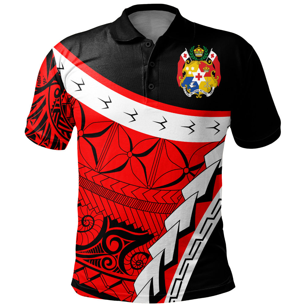 Tonga Custom Personalised Polo Shirt - Proud Of Tonga