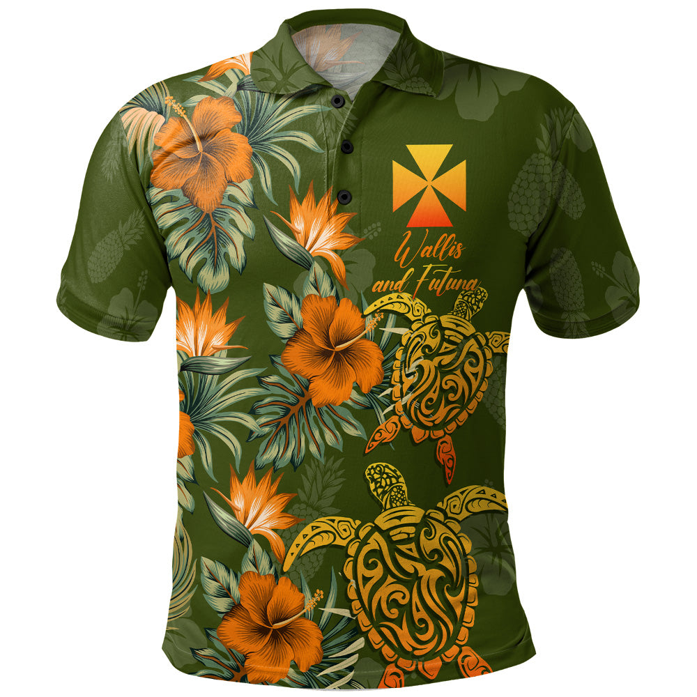 Wallis And Futuna Polo Shirt Custom Personalised Polynesian Tropical Summer