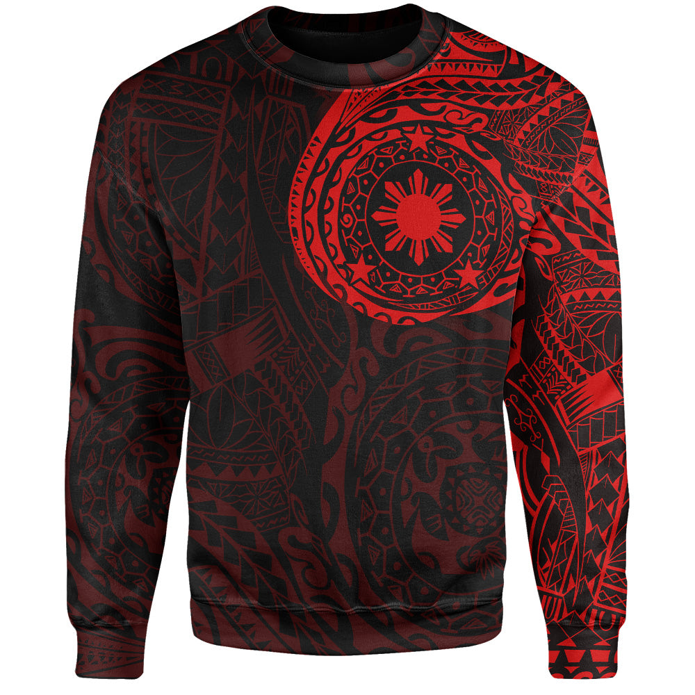 Philippines Filipinos Polynesian Tattoo Style Sweatshirt