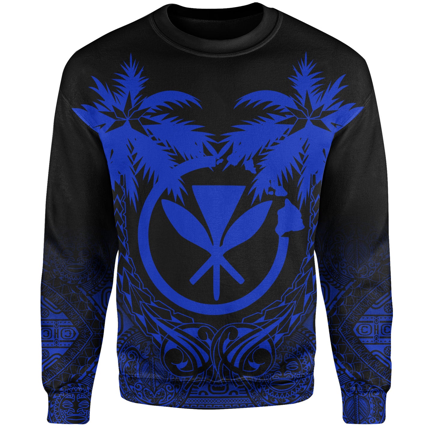 Hawaii Sweatshirt Polynesian Coconut