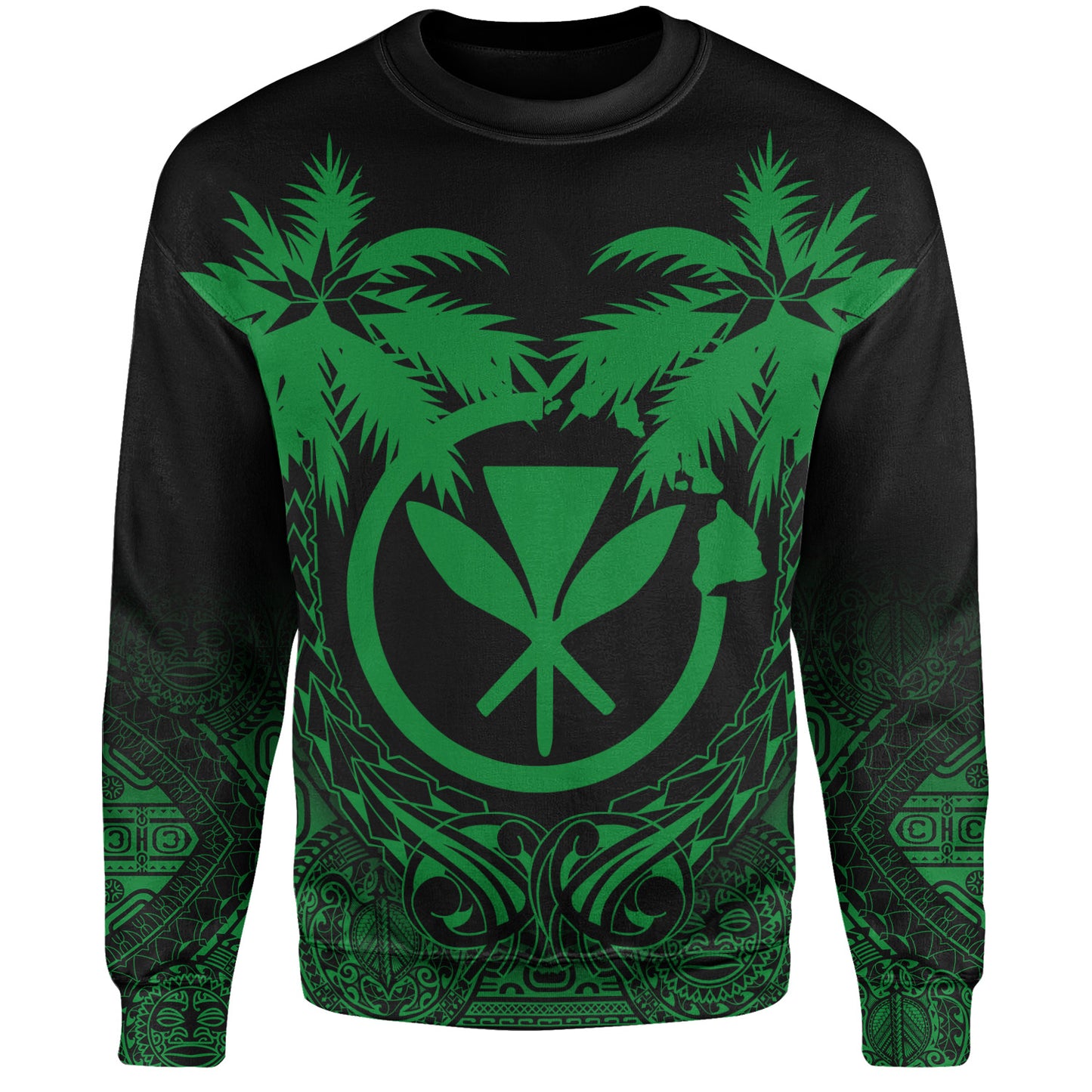 Hawaii Sweatshirt Polynesian Coconut