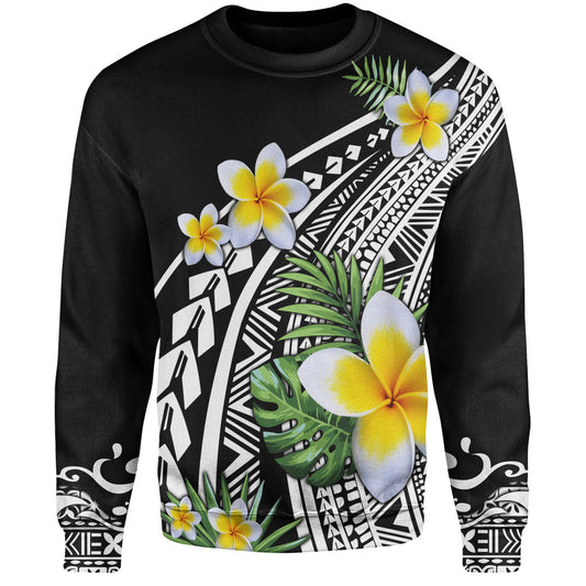 Philippines Filipinos Sweatshirt Plumeria Polynesian Pattern