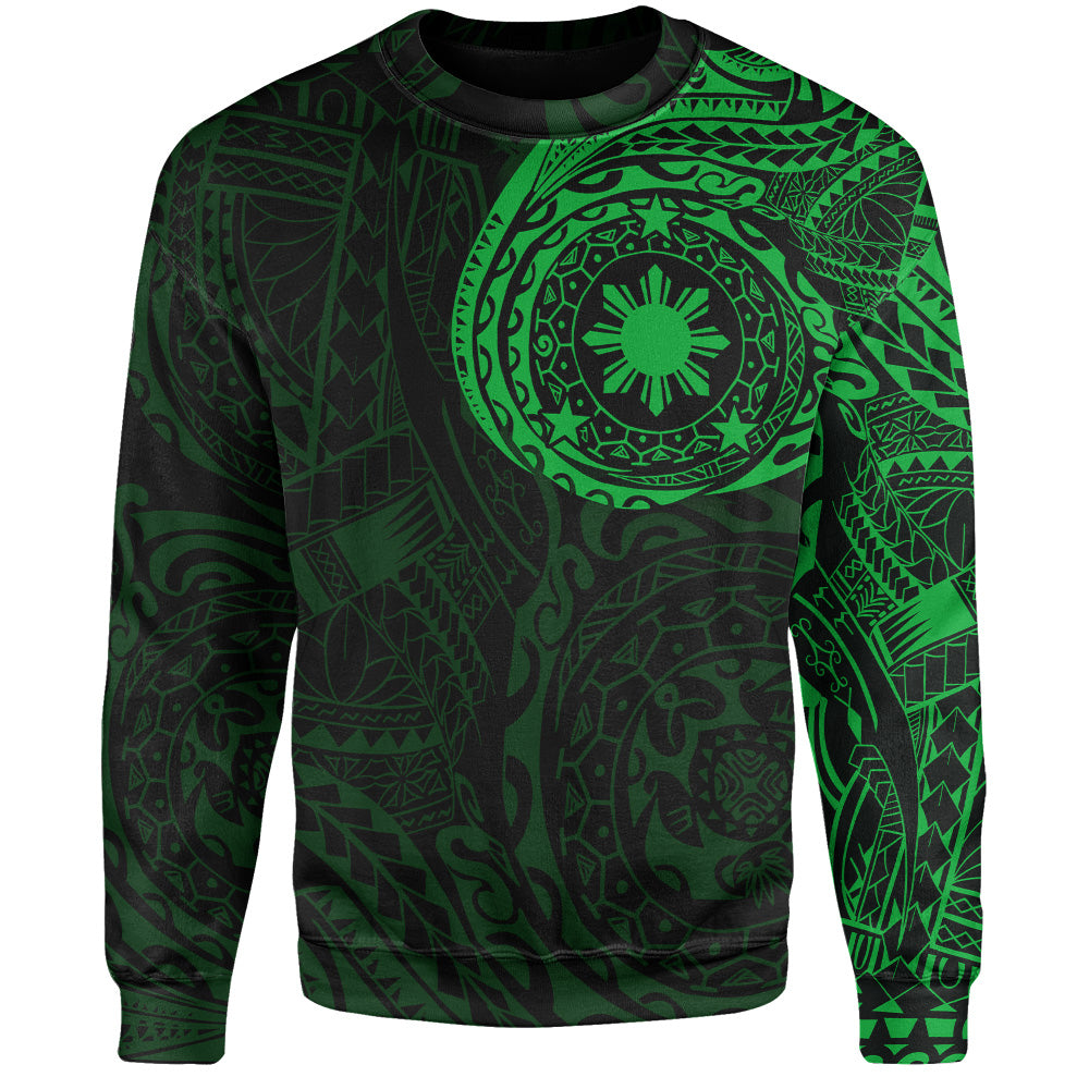 Philippines Filipinos Polynesian Tattoo Style Sweatshirt