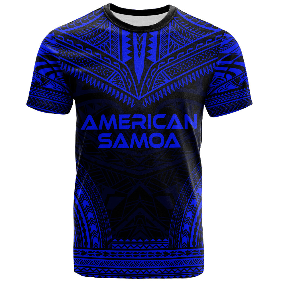 American Samoa T-Shirt Custom Personalised Polynesian Chief Tattoo