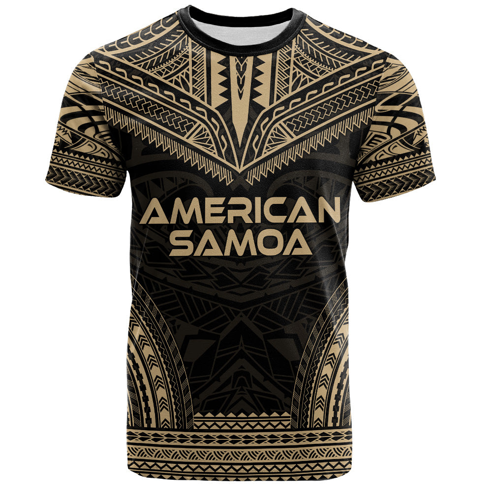 American Samoa T-Shirt Custom Personalised Polynesian Chief Tattoo