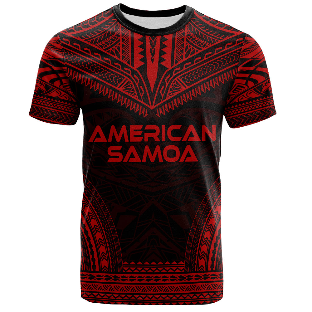 American Samoa T-Shirt Custom Personalised Polynesian Chief Tattoo