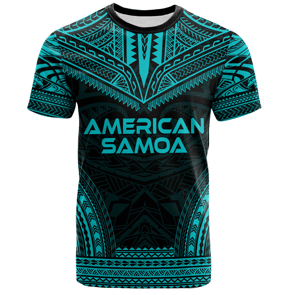 American Samoa T-Shirt Custom Personalised Polynesian Chief Tattoo