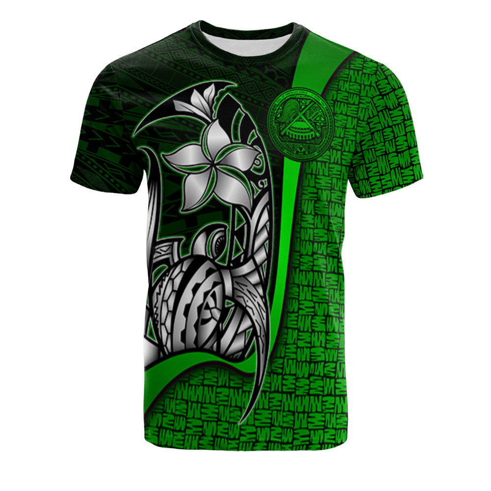 American Samoa T-Shirt Custom Personalised Turtle with Hook