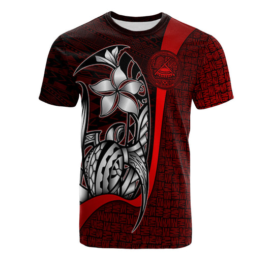 American Samoa T-Shirt Custom Personalised Turtle with Hook