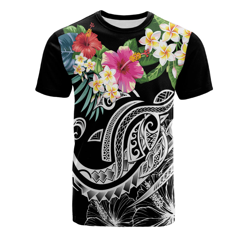 Polynesian T-Shirt Summer Plumeria