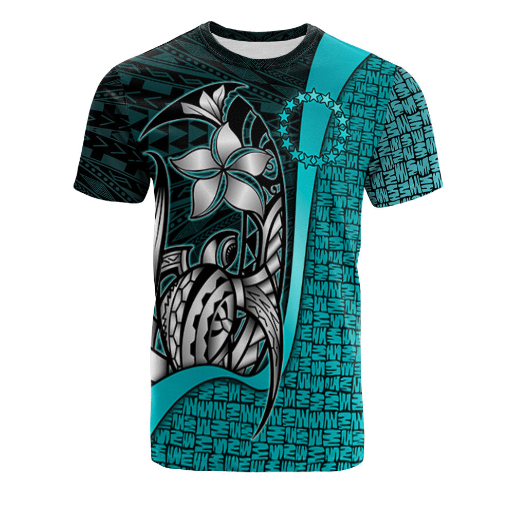 Cook Islands T-Shirt Custom Personalised Turtle with Hook