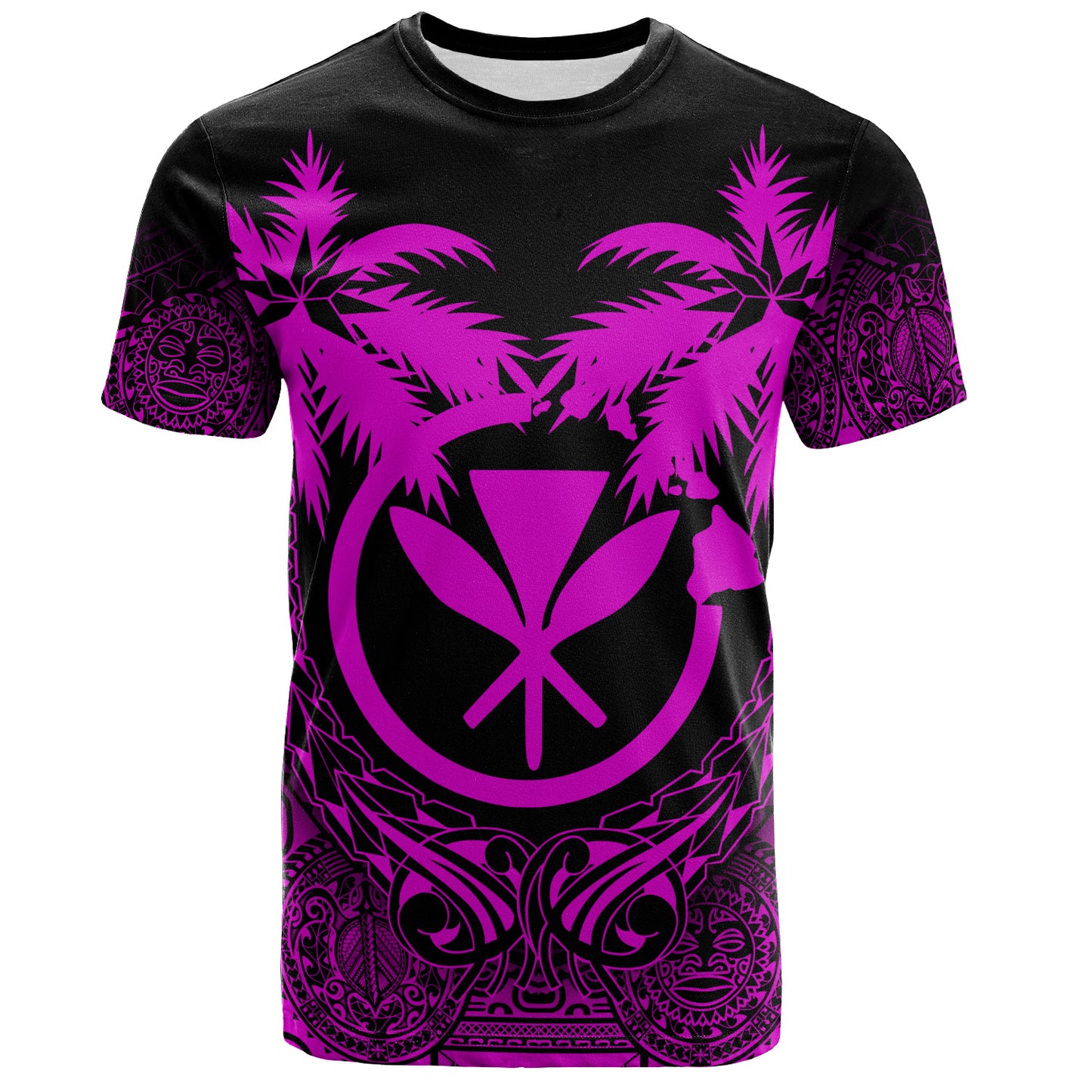 Hawaii T-Shirt Polynesian Coconut
