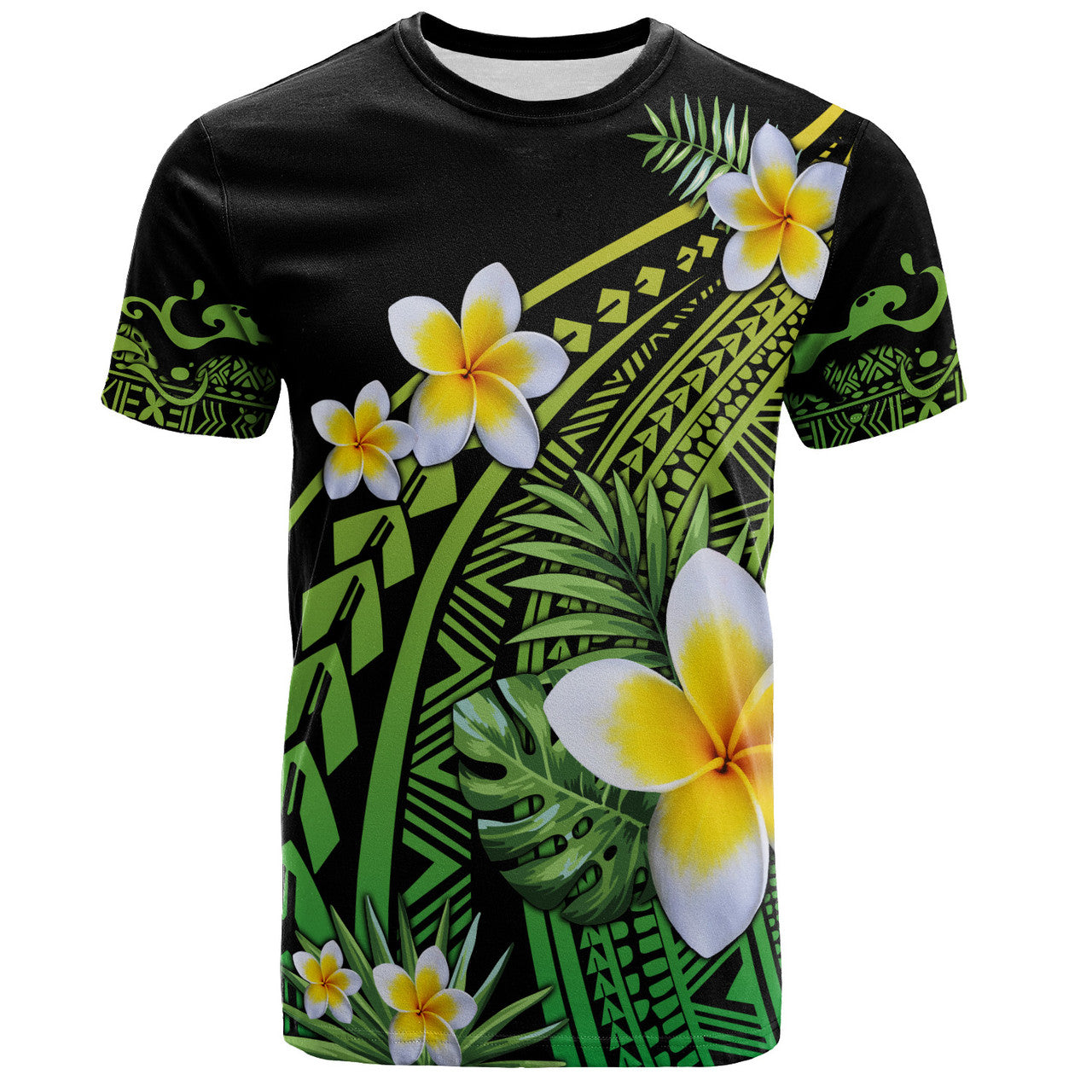 Philippines Filipinos T-Shirt Plumeria Polynesian Pattern