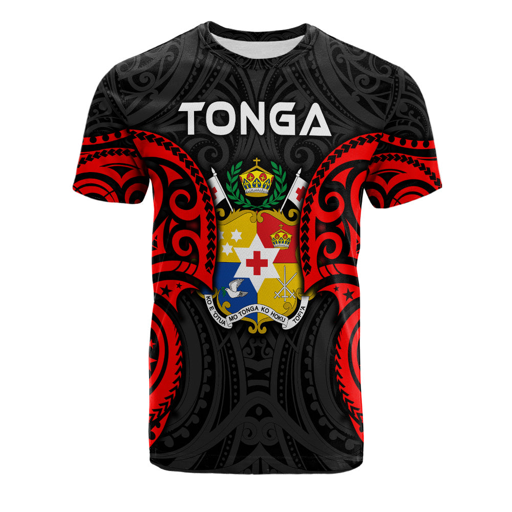 Tonga Polynesian Custom Personalised T-Shirt - Tongan Spirit