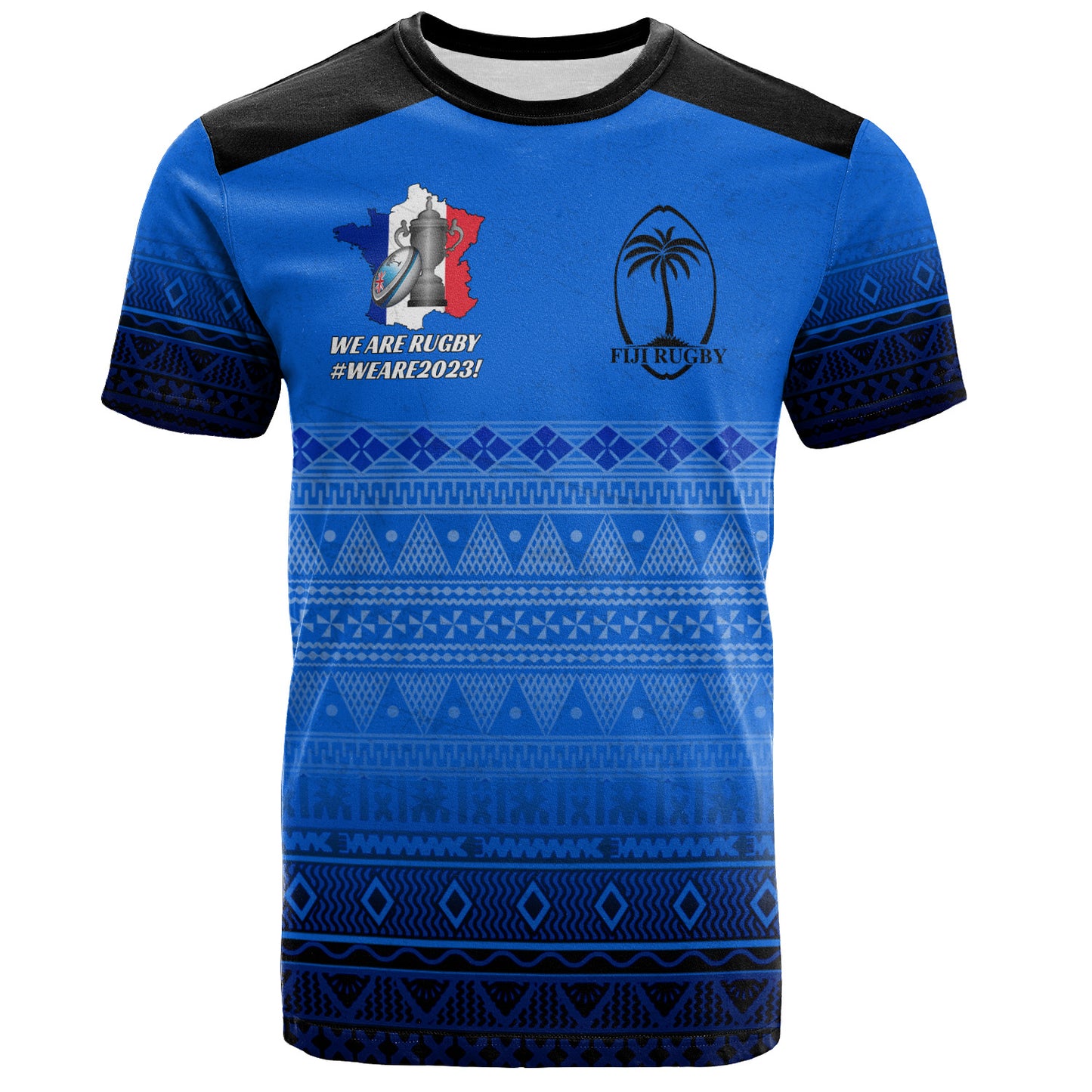 Fiji T-Shirt Fijian Rugby Style