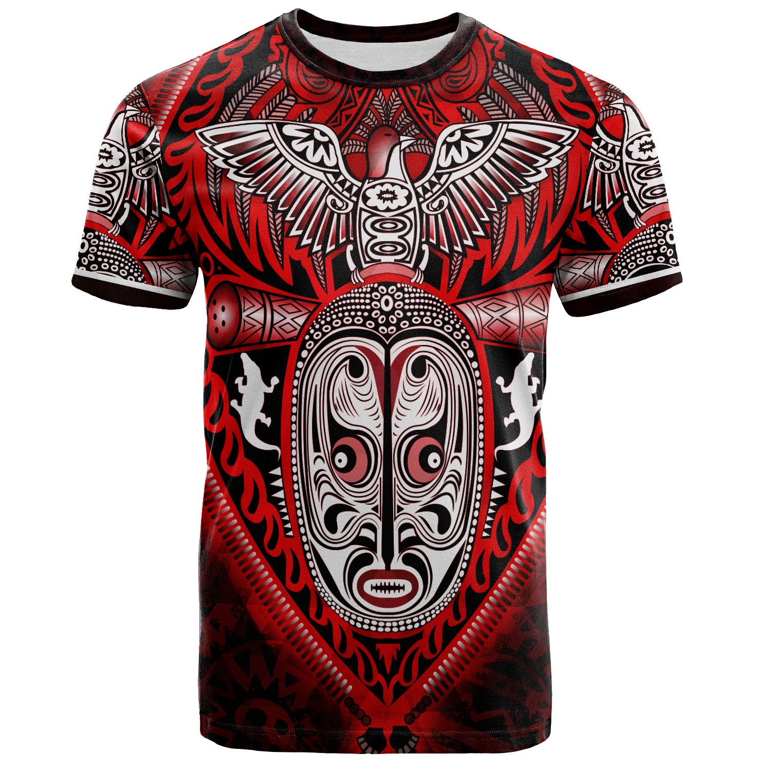 Papua New Guinea T-Shirt Bird Of Paradise Papua New Guinea Tribal Tattoo Patterns