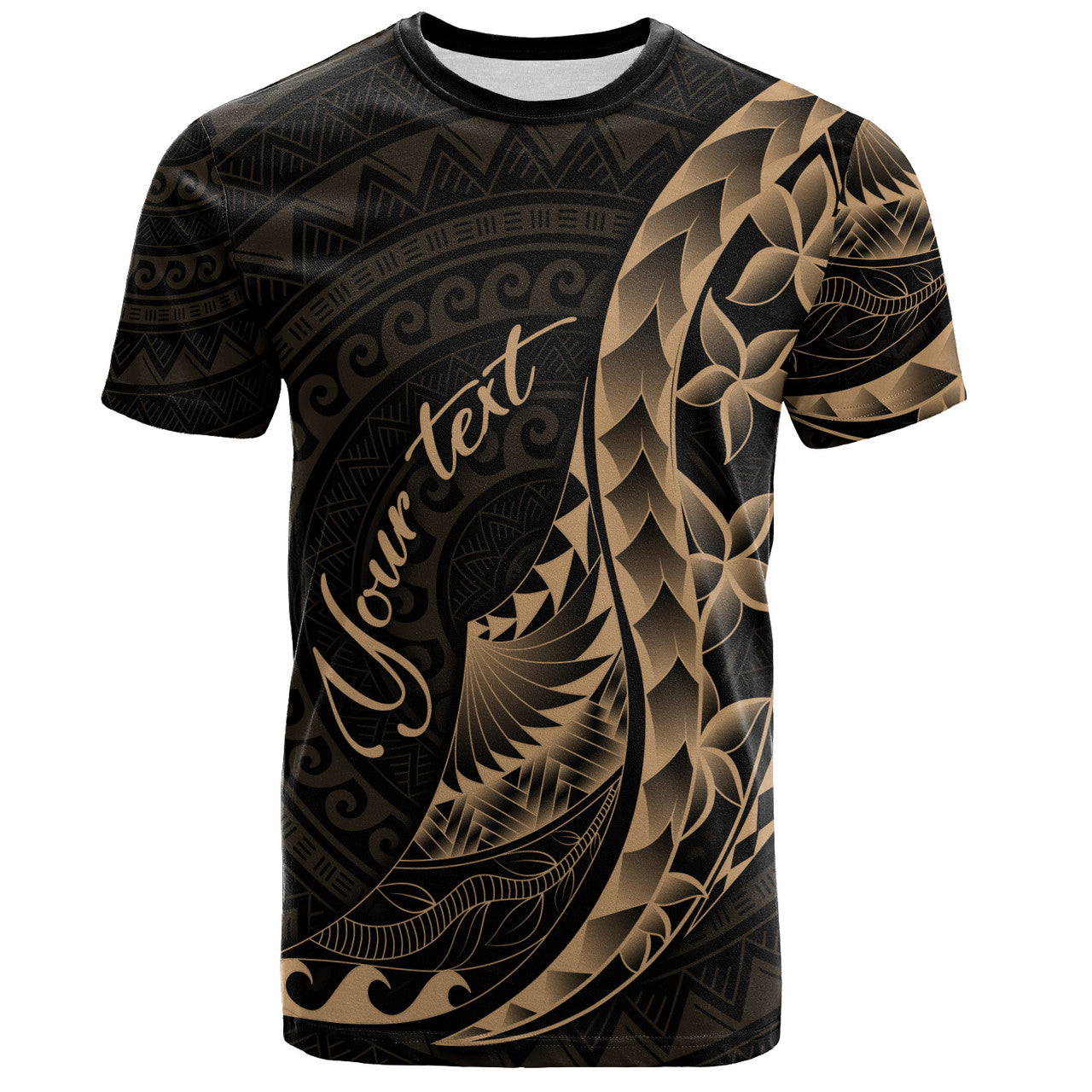 Cook Islands T-Shirt - Custom Personalised Polynesian Pattern Style