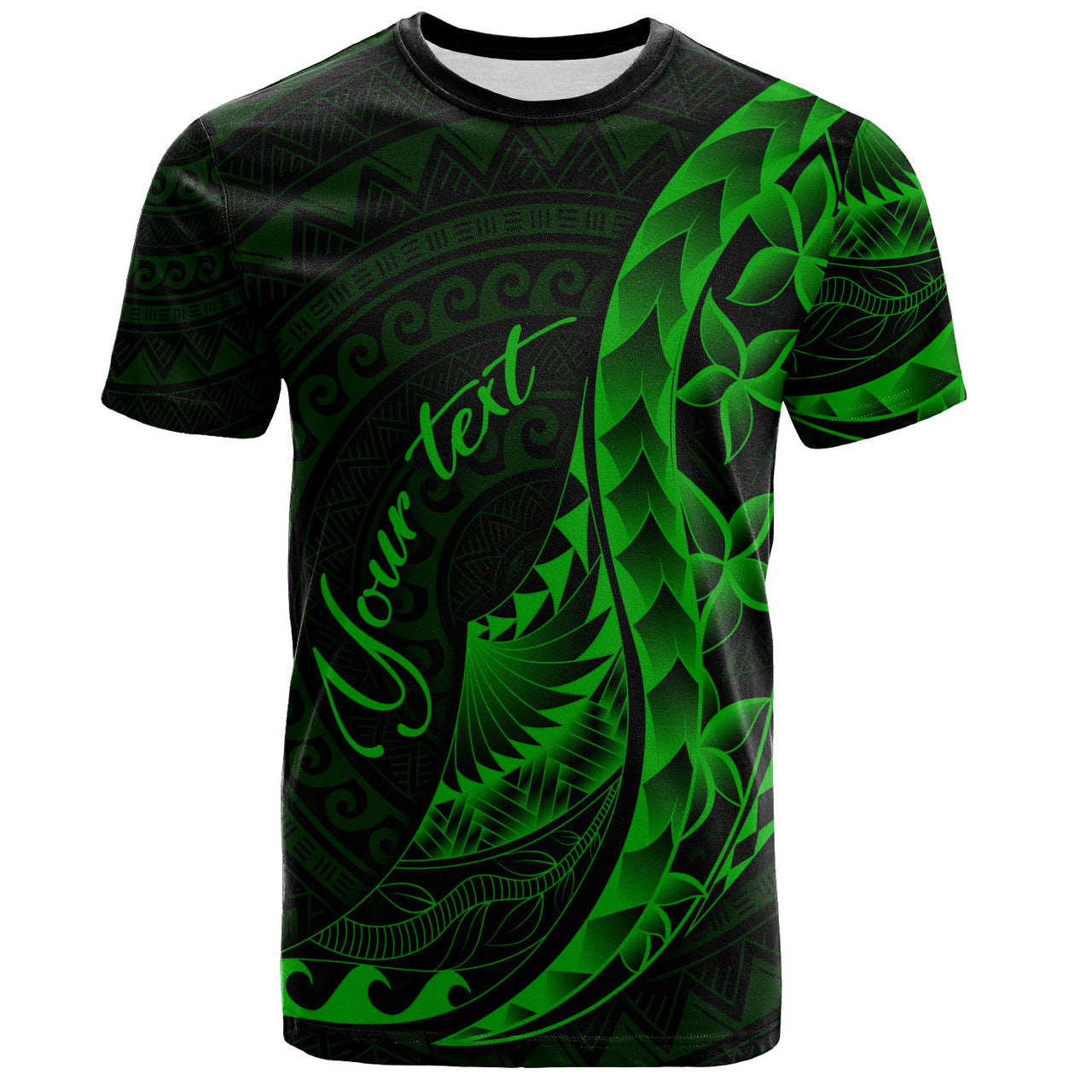 Cook Islands T-Shirt - Custom Personalised Polynesian Pattern Style