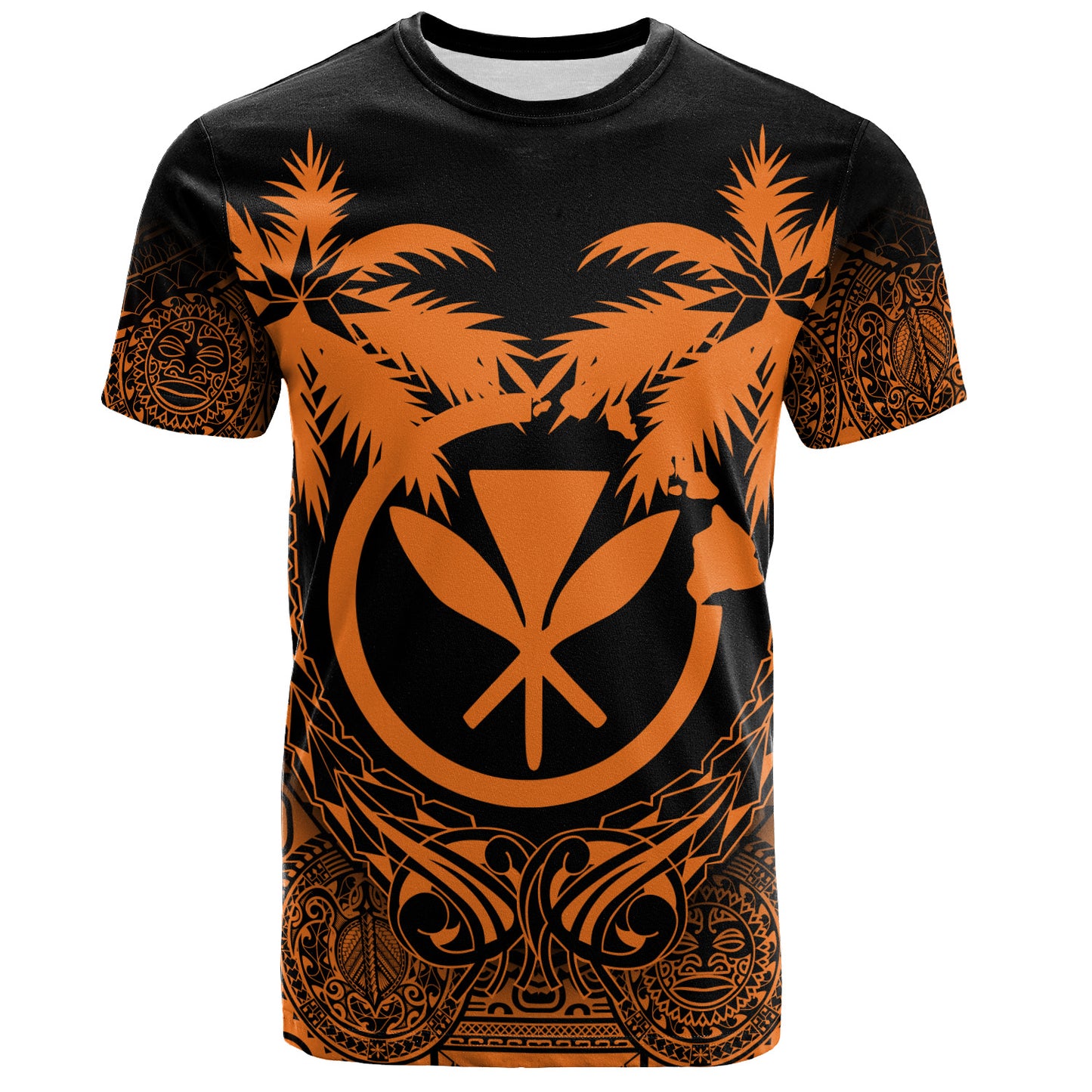 Hawaii T-Shirt Polynesian Coconut