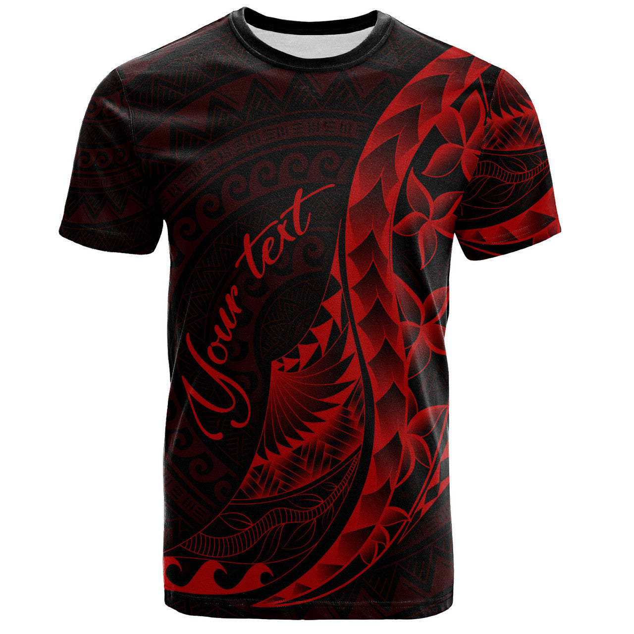 Tahiti T-Shirt - Custom Personalised Polynesian Pattern Style