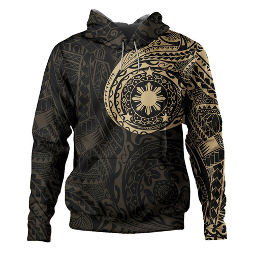 Philippines Filipinos Polynesian Tattoo Style Hoodie