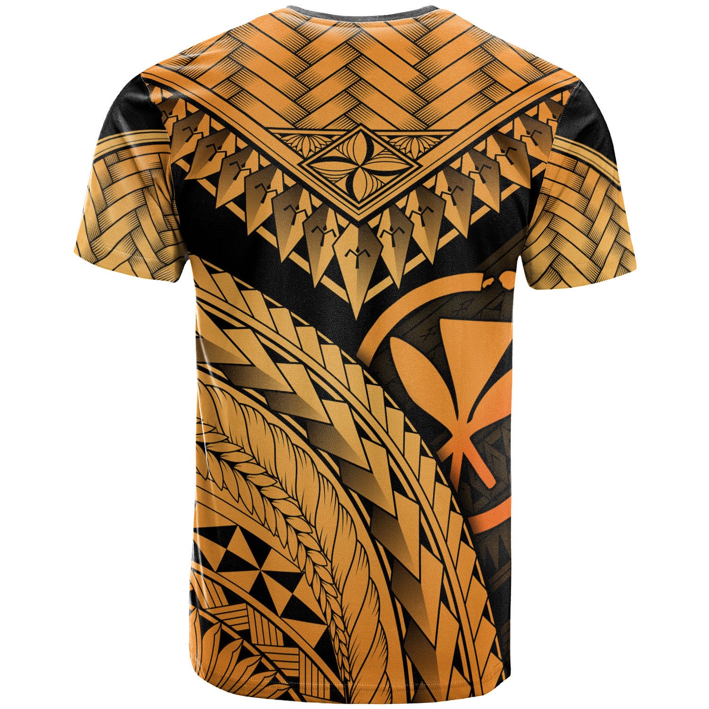 Hawaii Custom Personalised T-Shirt - Polynesian Necklace and Lauhala