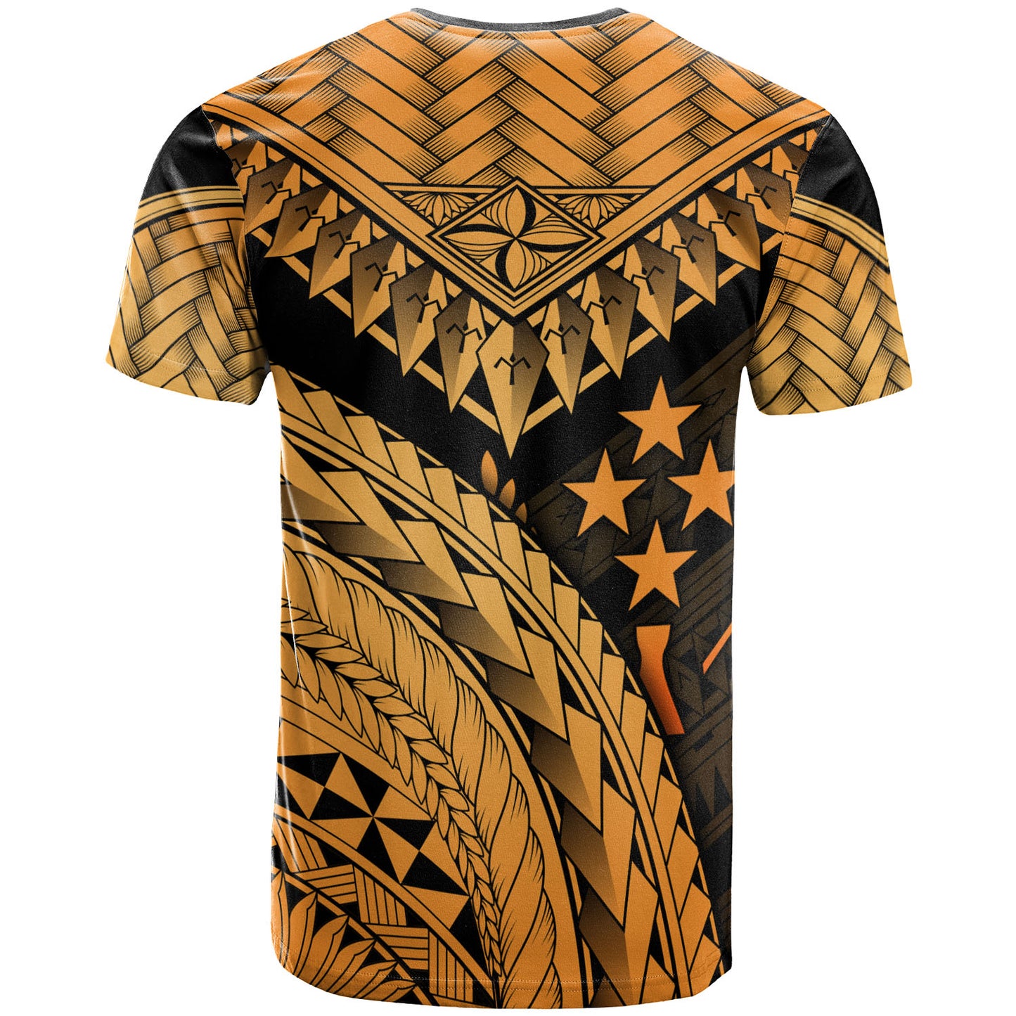 Kosrae Custom Personalised T-Shirt - Polynesian Necklace and Lauhala