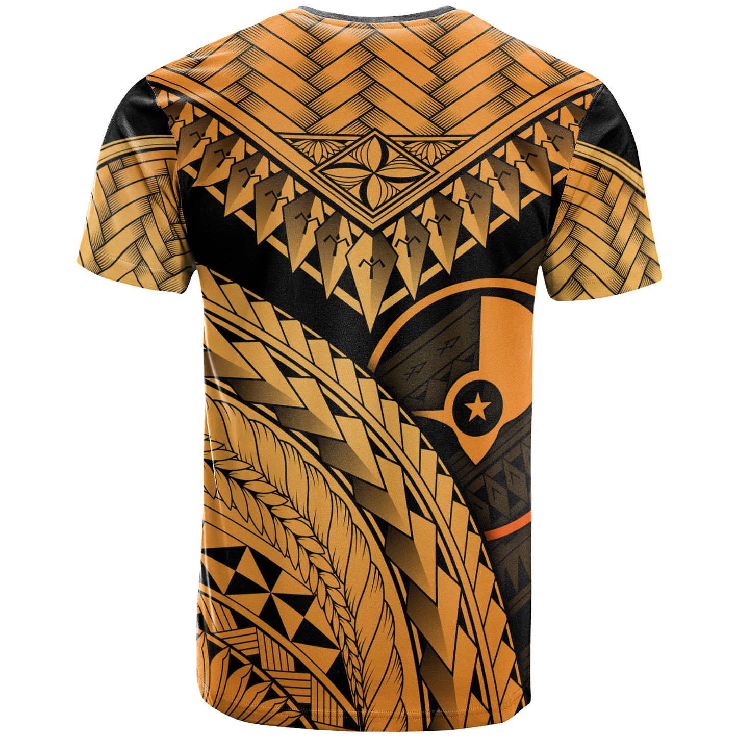 Yap Custom Personalised T-Shirt - Polynesian Necklace and Lauhala
