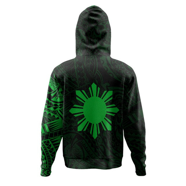 Philippines Filipinos Polynesian Tattoo Style Hoodie