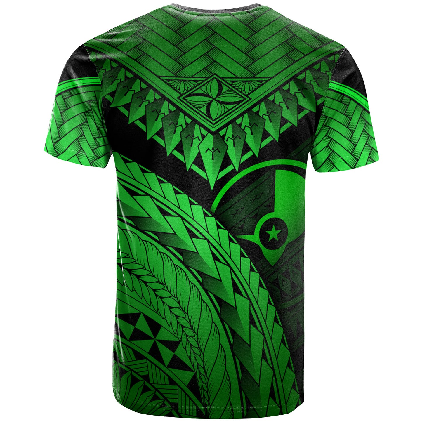 Yap Custom Personalised T-Shirt - Polynesian Necklace and Lauhala