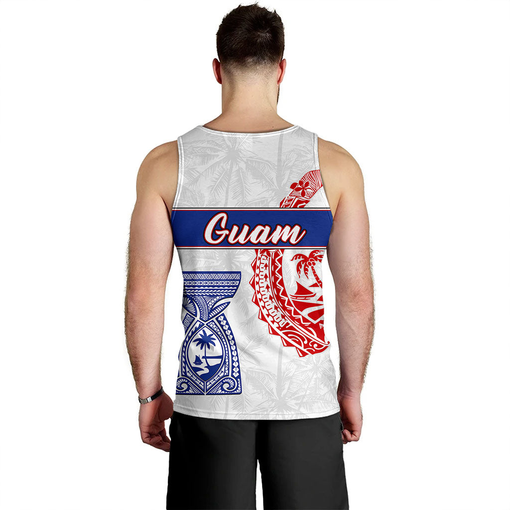 Guam Tank Top Micronesian Hook And Latte Stone Tribal Classic
