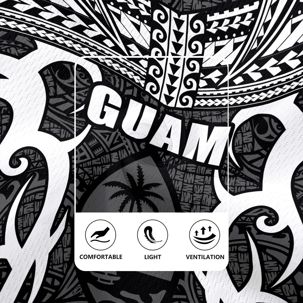 Guam Rugby Jersey Coat Of Arms Tribal Tattoo Concept