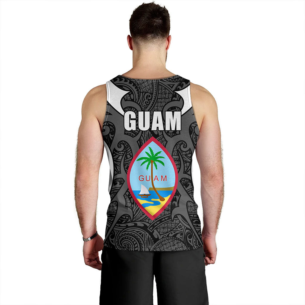 Guam Tank Top Coat Of Arms Tribal Tattoo Concept