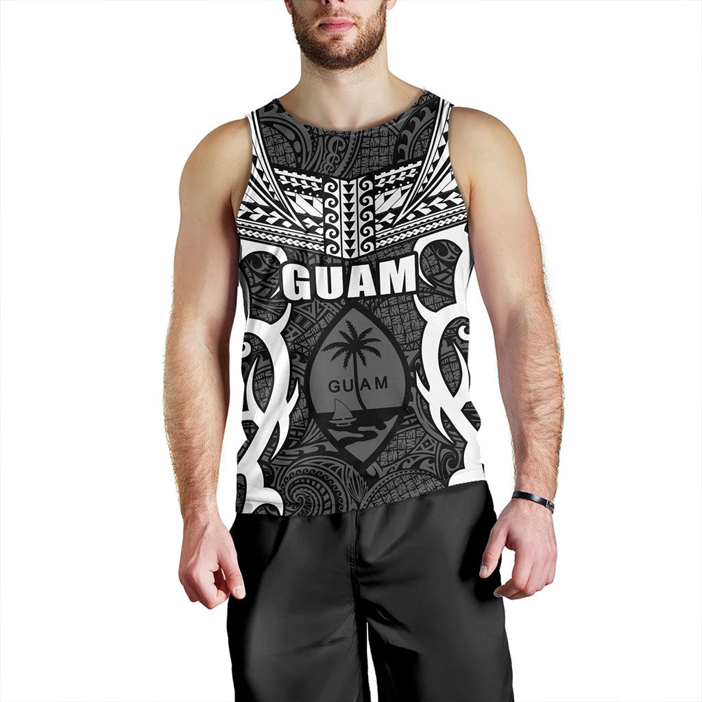 Guam Tank Top Coat Of Arms Tribal Tattoo Concept