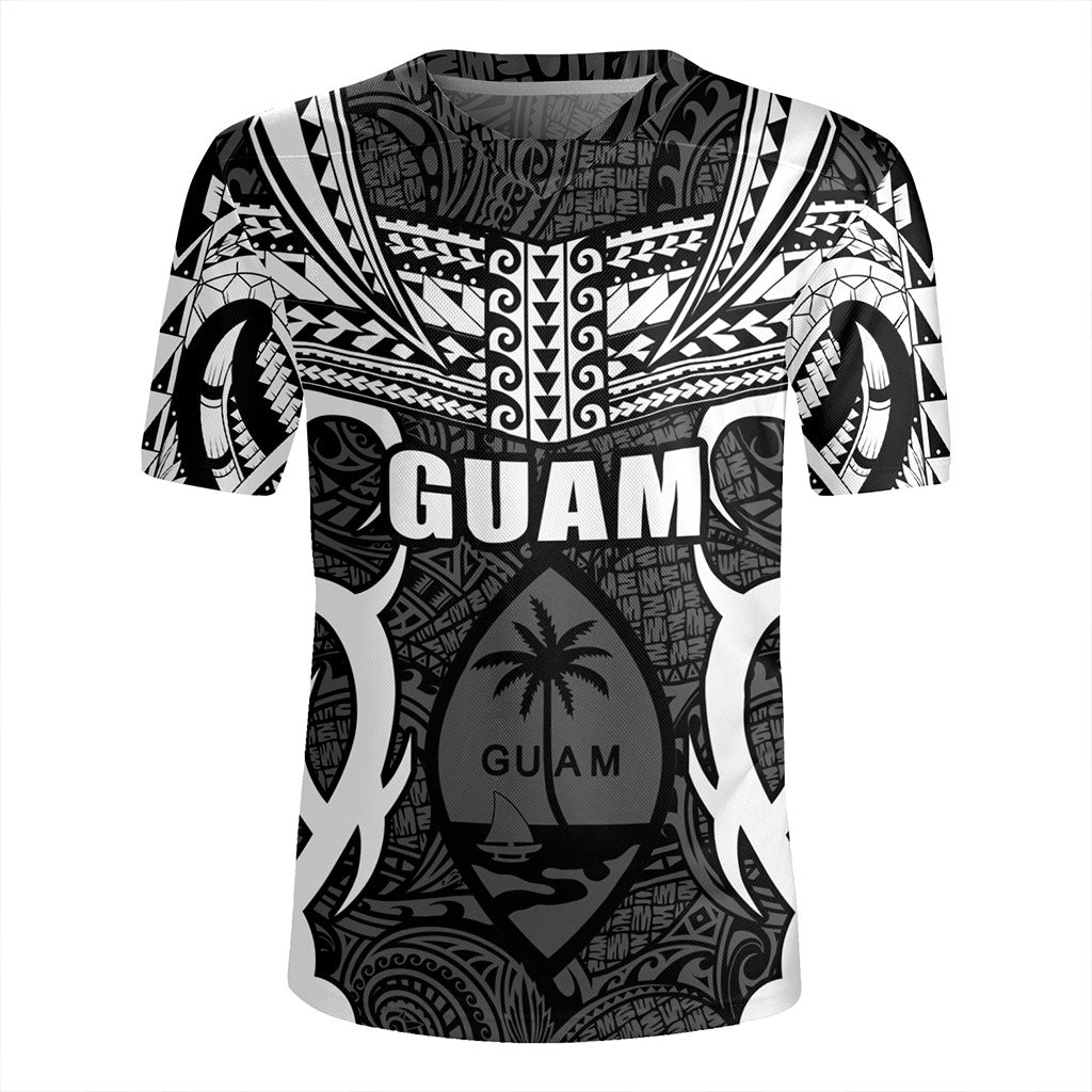 Guam Rugby Jersey Coat Of Arms Tribal Tattoo Concept