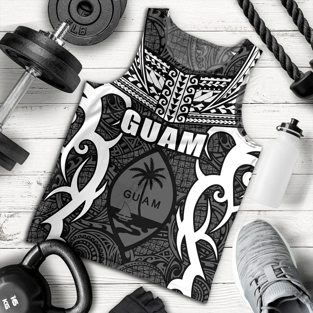 Guam Tank Top Coat Of Arms Tribal Tattoo Concept