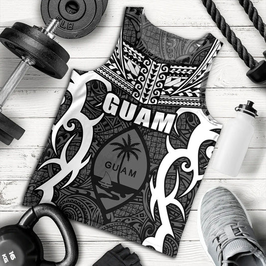 Guam Tank Top Coat Of Arms Tribal Tattoo Concept